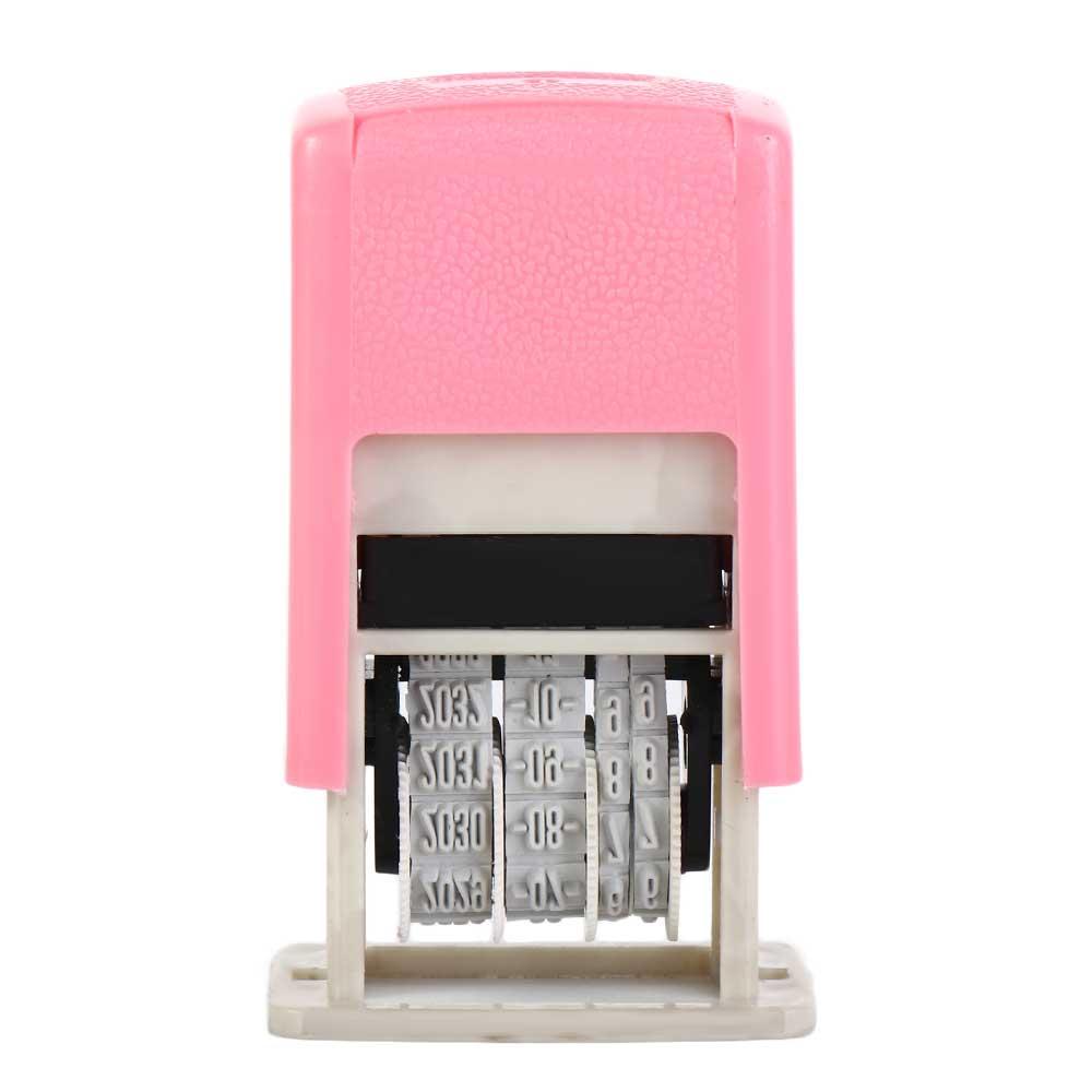 Self Inking Stamp - ปรับ DIY แสตมป์ Self-Inking 4 มม.กลับหมึกวันที่ล้อแสตมป์จับบัญชีแสตมป์วันที่แสตมป์หมึกอัตโนมัติสุทธิ