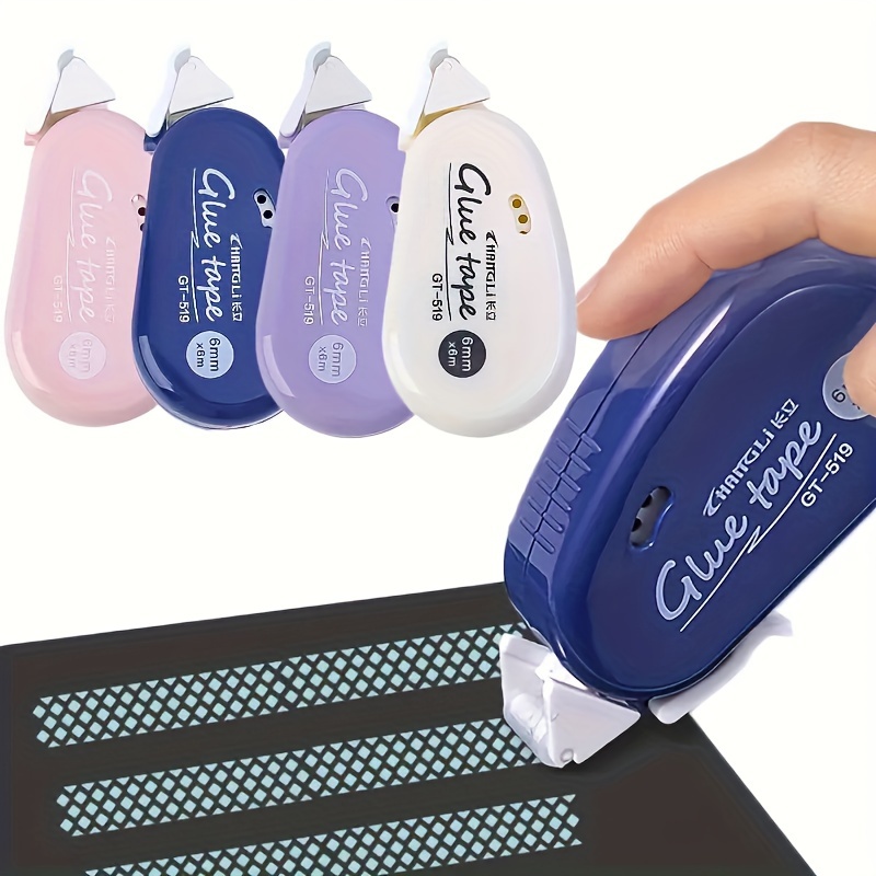 Glue Stick Pack - 1-4 ชิ้นเทปกาวสองหน้าสำหรับสมุดภาพคอลลาจการถ่ายภาพงานฝีมือโรงเรียนเครื่องเขียนอุปกรณ์