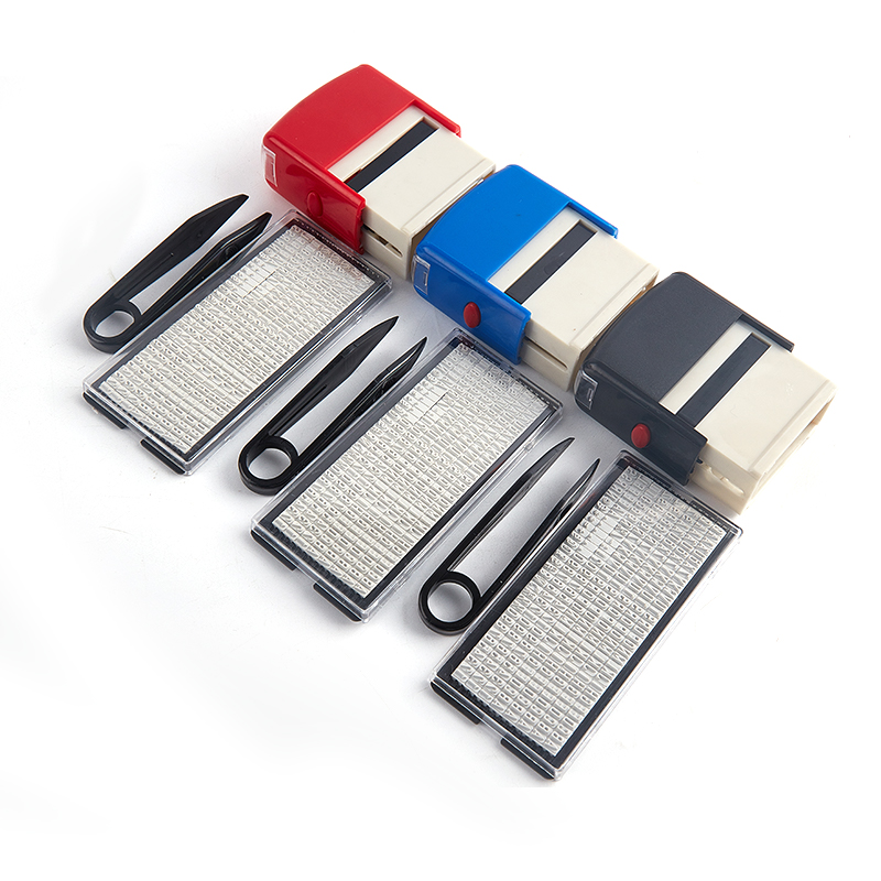 Self Inking Stamp - ชุดทำตรายางแบบกำหนดเอง DIY สำหรับธุรกิจ ที่อยู่ ชื่อ หมายเลข