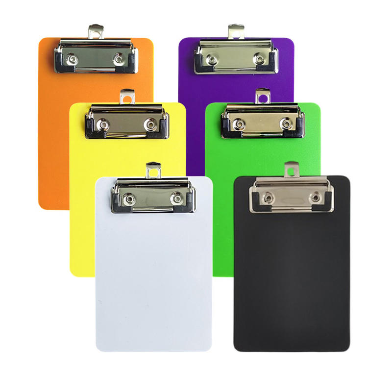 Supply Of Office Stationery - A7 คลิปบอร์ดขนาดเล็กแบบพกพา ออแกไนเซอร์ ที่ใส่โน้ตพลาสติกแบบแขวนได้ อุปกรณ์สำนักงาน อุปกรณ์การเรียน