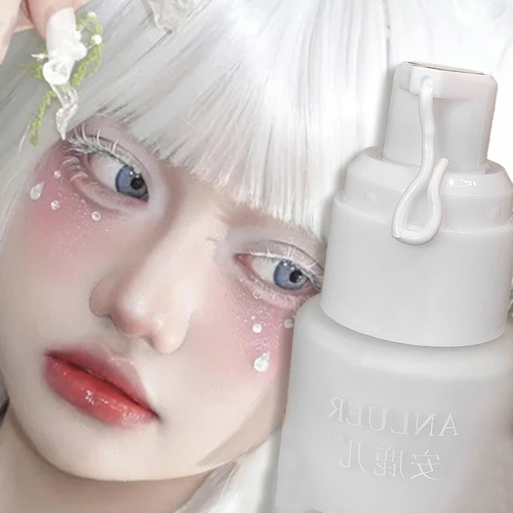 Correction Fluid White - รองพื้นชนิดน้ำสีขาว ปกปิดเต็มที่ ติดทนนาน กันน้ำ เนื้อแมตต์ ปรับผิวกระจ่างใส
