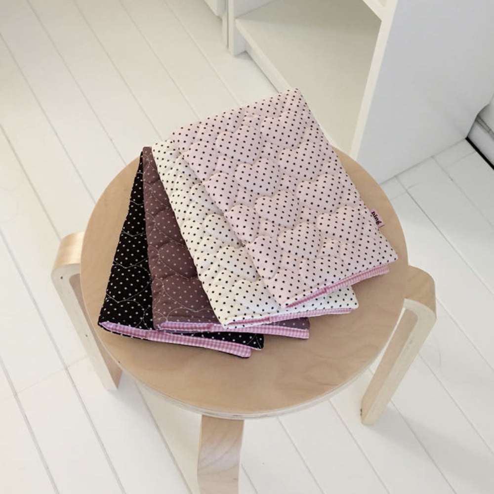 Notebook Dotted A5 - ปกสมุดลายจุด A5 ผ้าฝ้ายเย็บติดกัน ปกสมุดน่ารัก โพลีเอสเตอร์ ปกป้องสมุดหลากสี