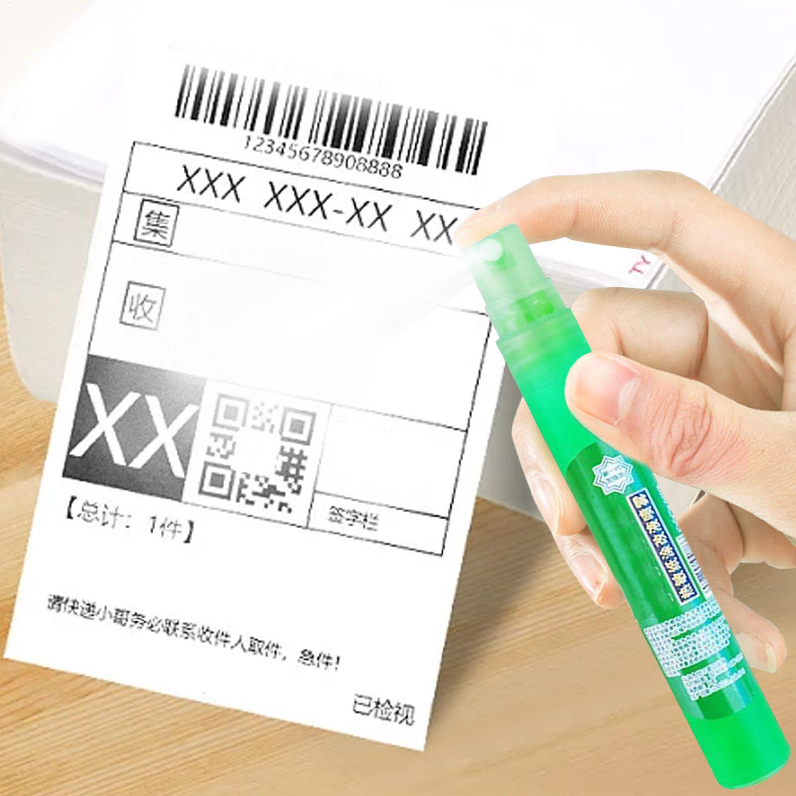 Correction Fluid White - น้ำยาลบคำผิดแบบแห้งเร็ว สเปรย์ปิดบังข้อมูลส่วนตัว ปากกาลบคำผิดแบบไวท์เอาท์ สำหรับบรรจุภัณฑ์