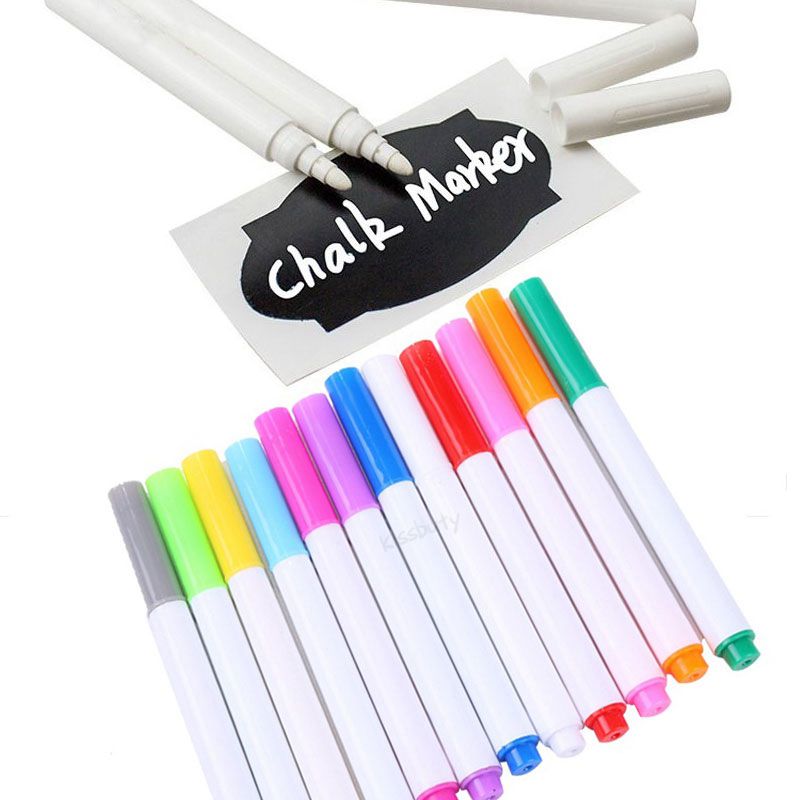 ชอล์กสีขาว Erasable ปากกา 1/4/ - Correction Fluid White บทวิจารณ์และราคา