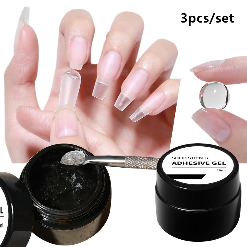 ชุดปลายเล็บเจลแบบแข็ง 3 ชิ้น/ช - Glue Stick Pack บทวิจารณ์และราคา