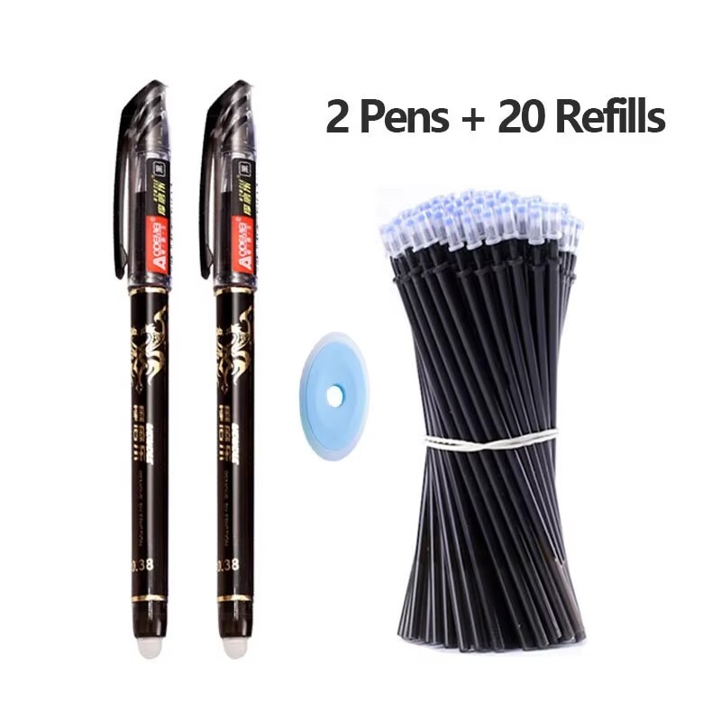 ชุดปากกาเจลลบได้ 23 ชิ้น ปากกา - Gel Ink Pen Set บทวิจารณ์และราคา