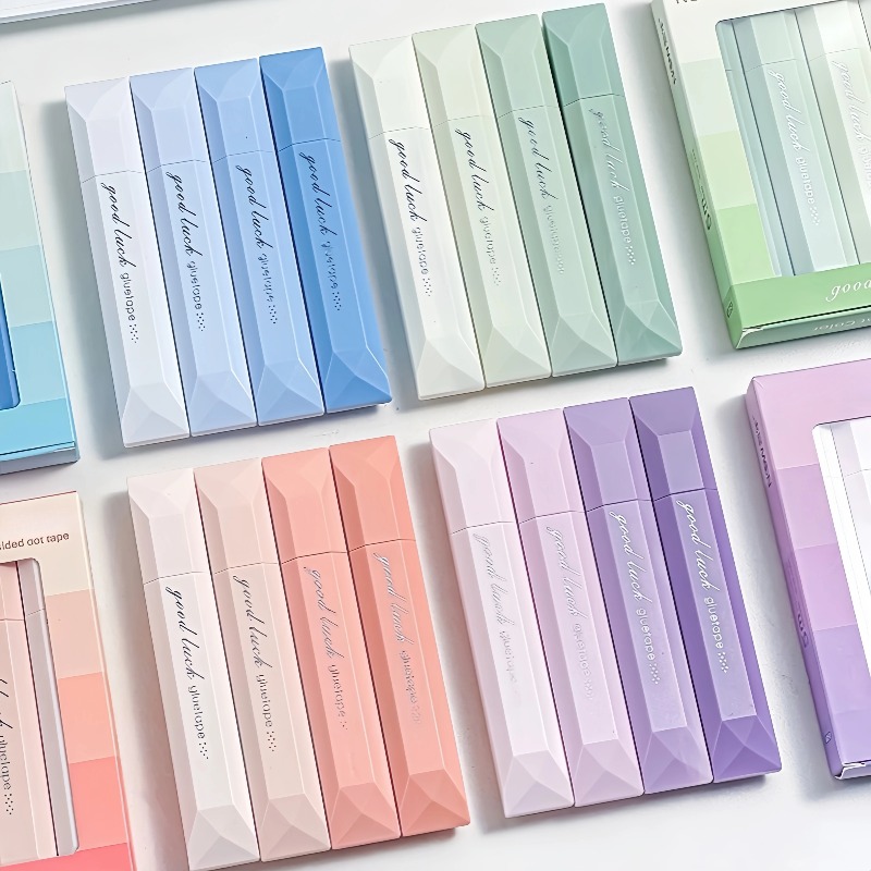 เทปกาวสองหน้าสีไล่เฉด 4 ชิ้น,  - Glue Stick Pack บทวิจารณ์และราคา