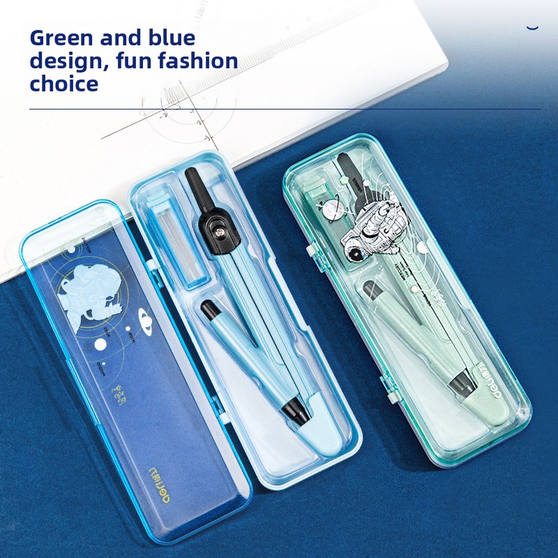 ชุดวงเวียนโลหะสำหรับนักเรียน/น - Compass Geometry Set บทวิจารณ์และราคา