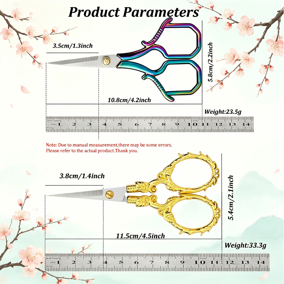 กรรไกรตัดผ้าวินเทจ 1/2 ชิ้น สำ - Scissors Stainless Craft บทวิจารณ์และราคา
