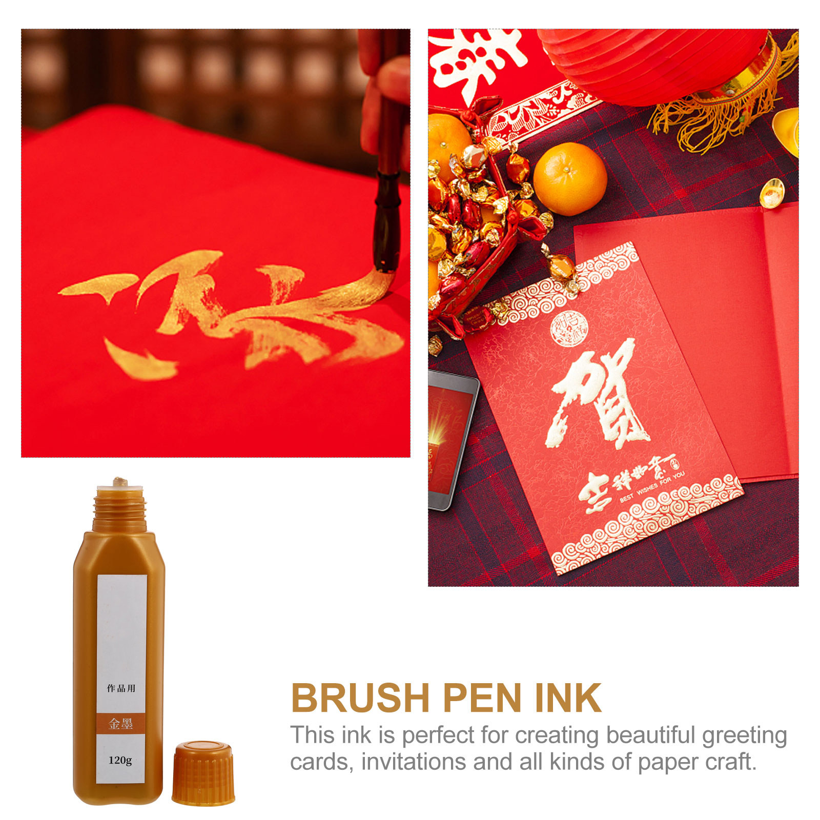 ขวดหมึกสำหรับงานเขียนพู่กันจีน - Calligraphy Ink Bottle บทวิจารณ์และราคา