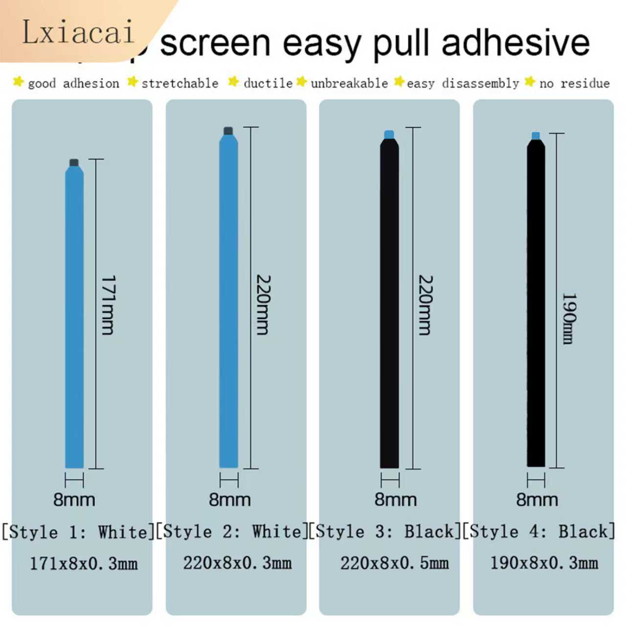 ดึงกาวแล็ปท็อปหน้าจอ LCD เทปจอ - Glue Stick Pack บทวิจารณ์และราคา