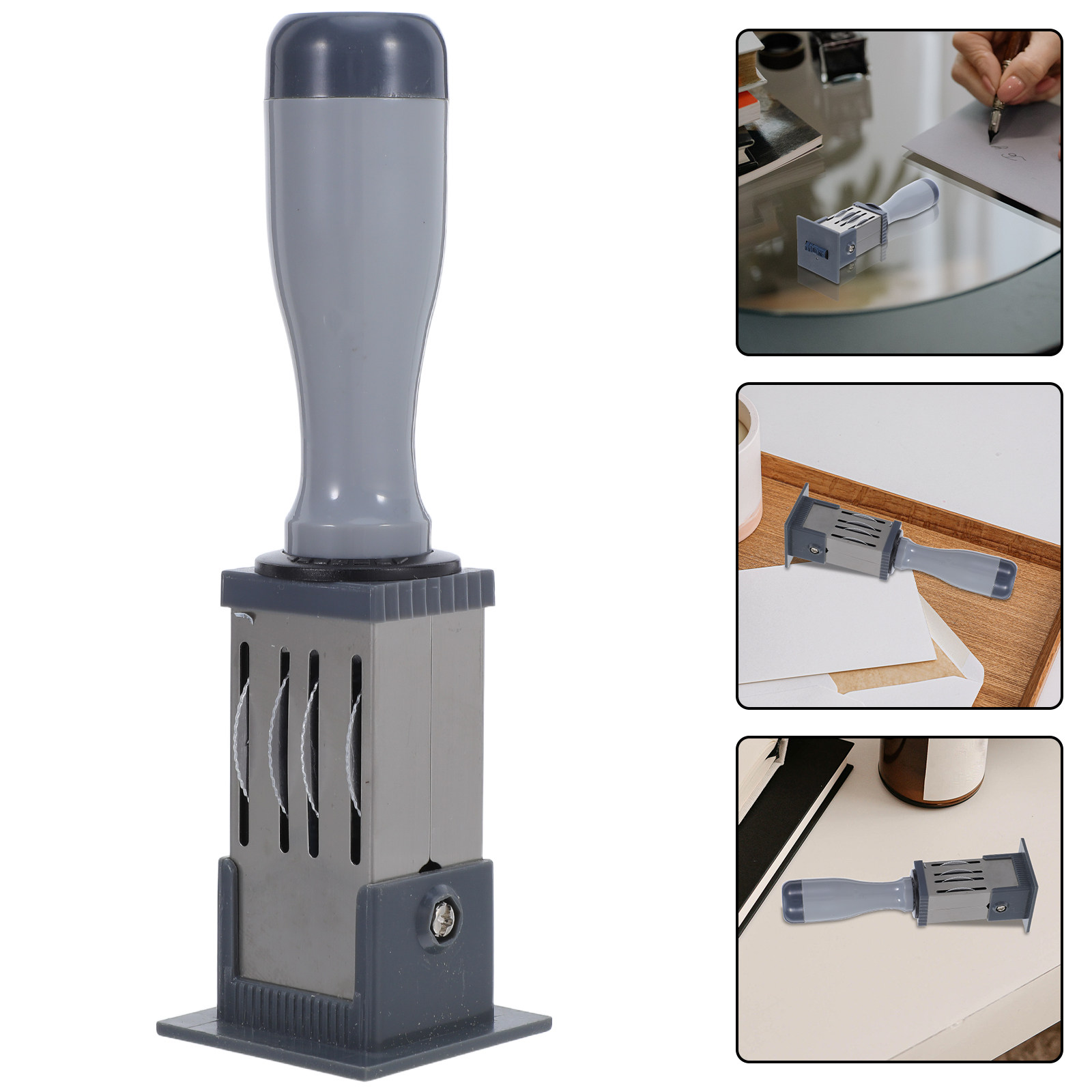 ตราประทับวันที่แบบพกพา ขนาดเล็ - Self Inking Stamp บทวิจารณ์และราคา