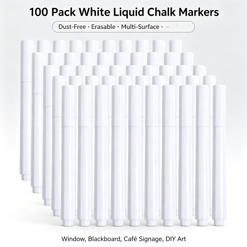 ปากกาชอล์กชนิดน้ำ 3-100 ชิ้น ป - Correction Fluid White บทวิจารณ์และราคา