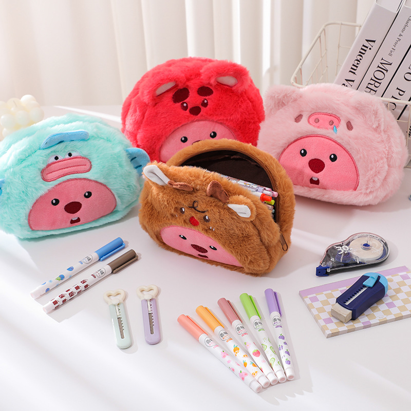 กระเป๋าใส่ดินสอการ์ตูนน่ารักสำ - Pencil Case Large บทวิจารณ์และราคา
