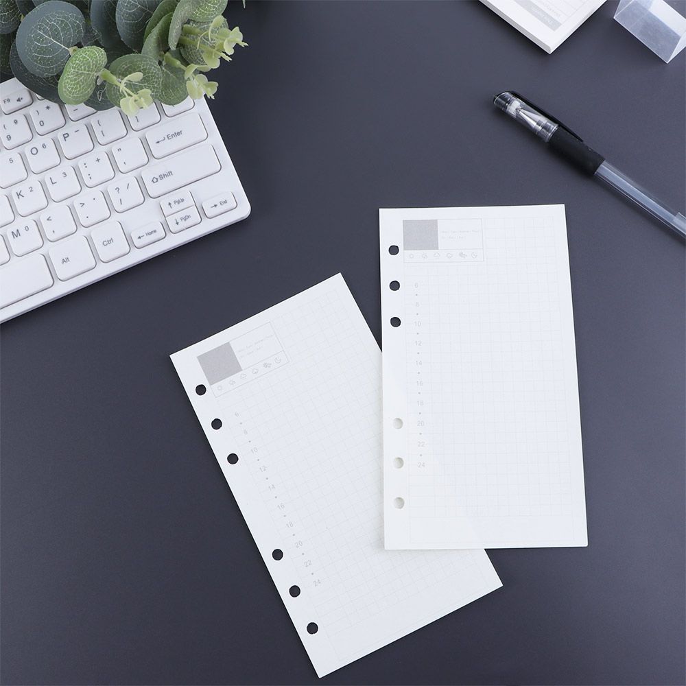 สมุดแพลนเนอร์รายวันแบบตาราง 45 - Notebook Dotted A5 บทวิจารณ์และราคา