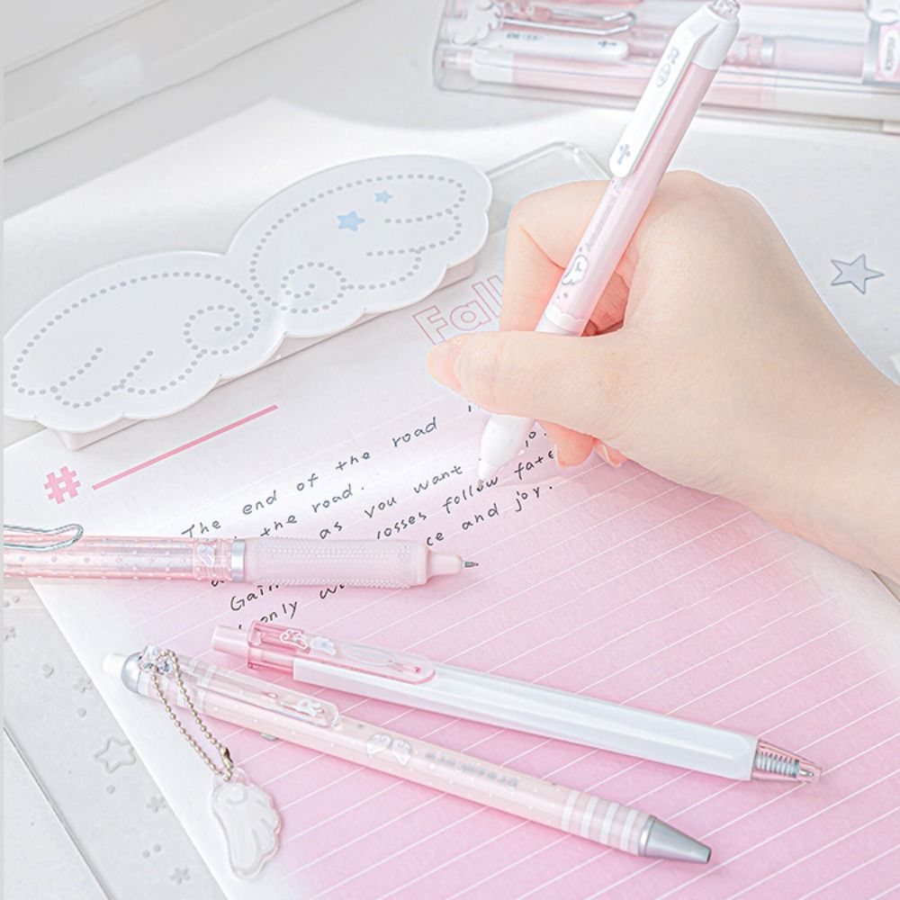 ปากกาเจลลายปีกนางฟ้า คุณภาพสูง - Gel Ink Pen Set บทวิจารณ์และราคา